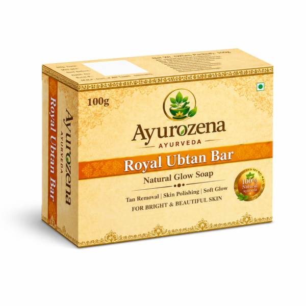 Ayurozena Royal Ubtan Bar – 100g